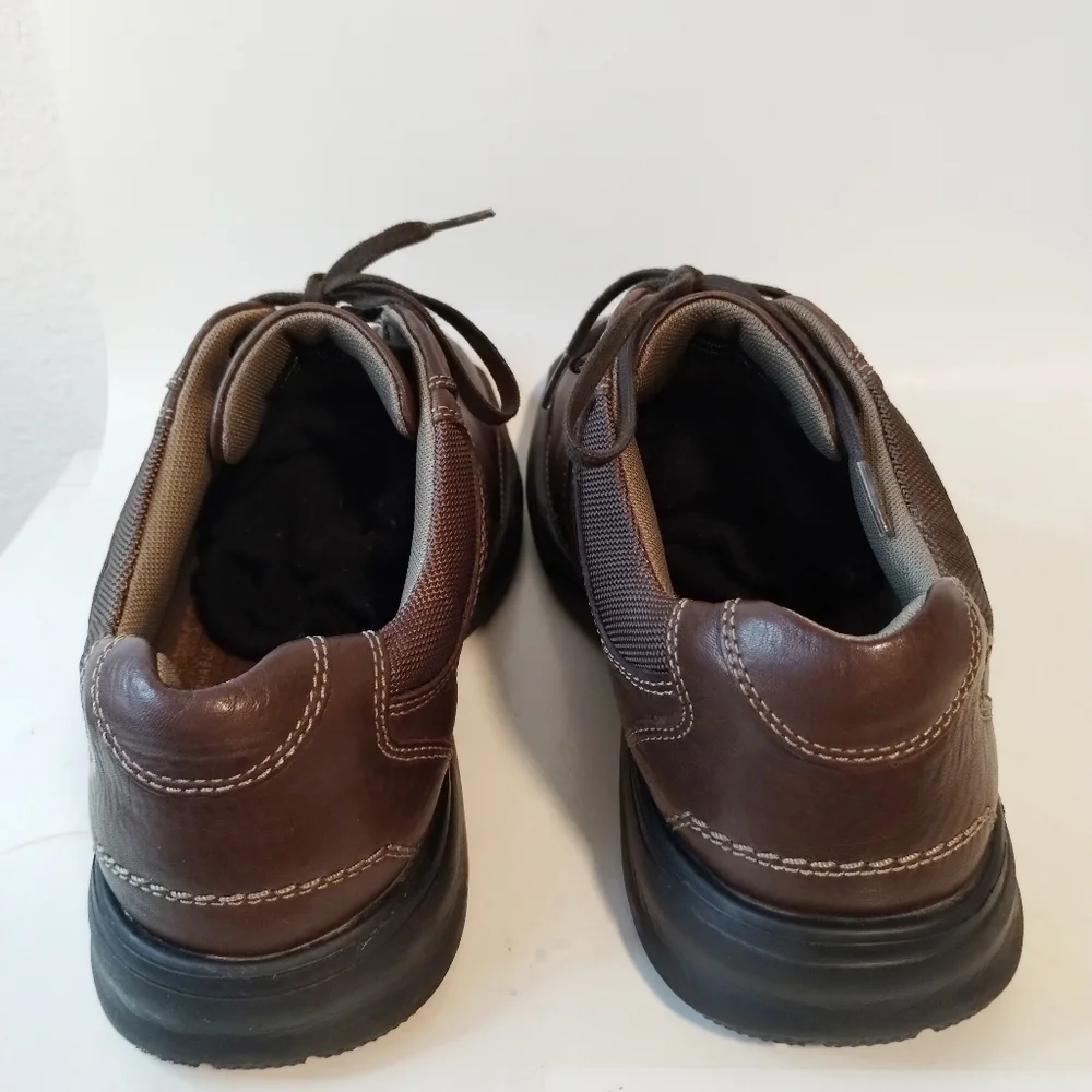 Clarks Leather Casual Oxford‎ Men's 10½ Brown